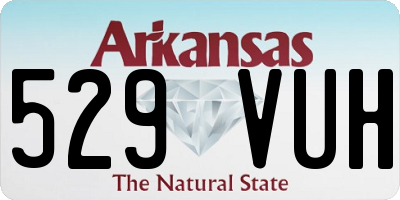 AR license plate 529VUH