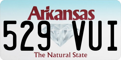 AR license plate 529VUI
