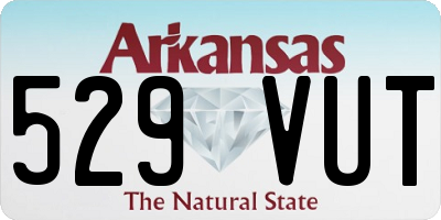 AR license plate 529VUT