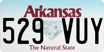 AR license plate 529VUY
