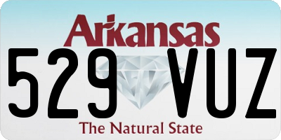 AR license plate 529VUZ