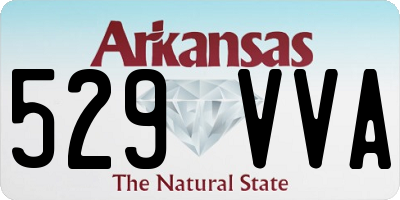 AR license plate 529VVA