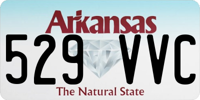 AR license plate 529VVC