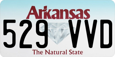 AR license plate 529VVD