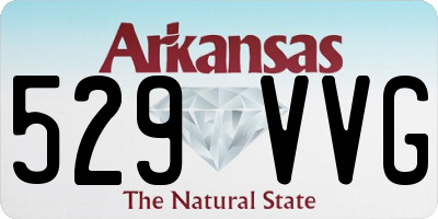 AR license plate 529VVG