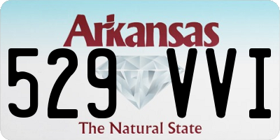 AR license plate 529VVI