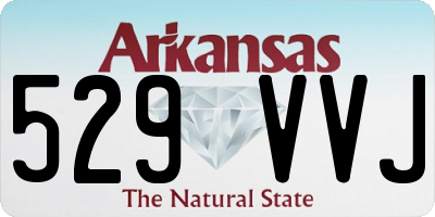 AR license plate 529VVJ