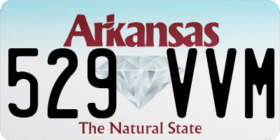 AR license plate 529VVM