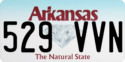 AR license plate 529VVN