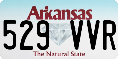 AR license plate 529VVR