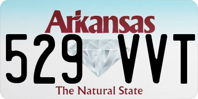 AR license plate 529VVT