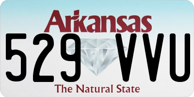 AR license plate 529VVU