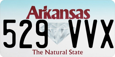 AR license plate 529VVX