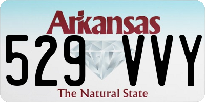 AR license plate 529VVY