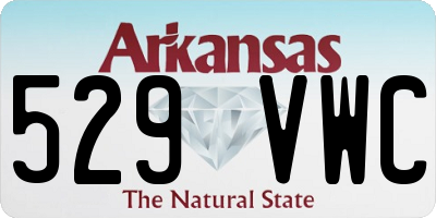AR license plate 529VWC
