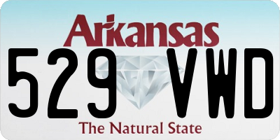 AR license plate 529VWD