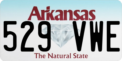 AR license plate 529VWE