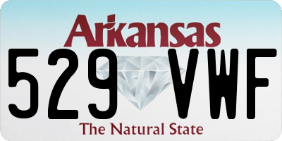 AR license plate 529VWF