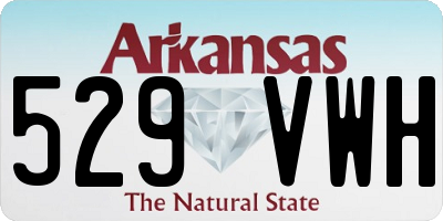 AR license plate 529VWH