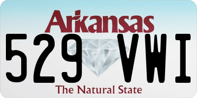 AR license plate 529VWI