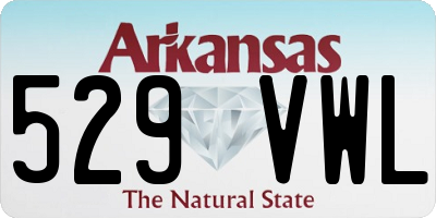 AR license plate 529VWL