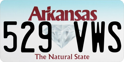 AR license plate 529VWS
