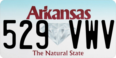 AR license plate 529VWV
