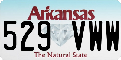 AR license plate 529VWW
