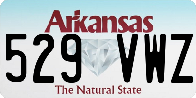 AR license plate 529VWZ