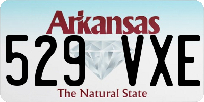 AR license plate 529VXE