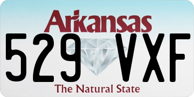 AR license plate 529VXF