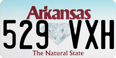 AR license plate 529VXH