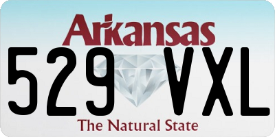 AR license plate 529VXL