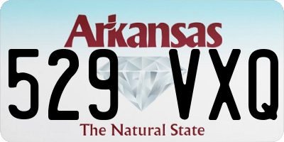 AR license plate 529VXQ