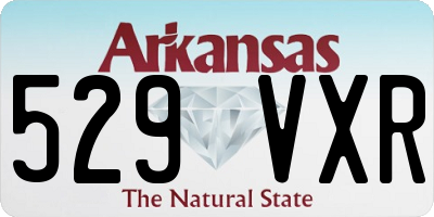 AR license plate 529VXR
