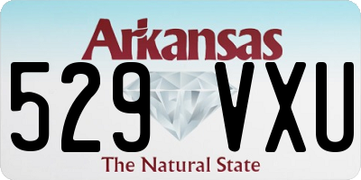 AR license plate 529VXU