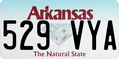 AR license plate 529VYA