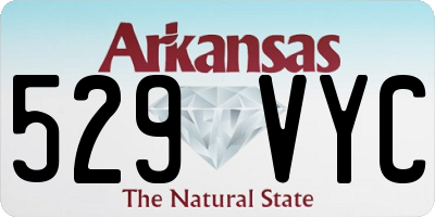 AR license plate 529VYC