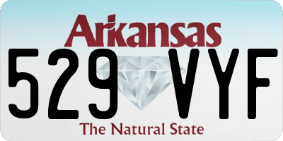 AR license plate 529VYF