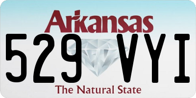 AR license plate 529VYI