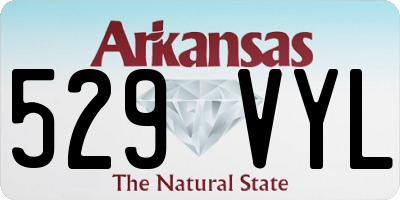 AR license plate 529VYL
