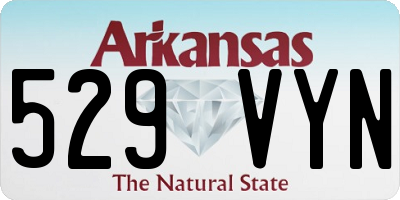 AR license plate 529VYN