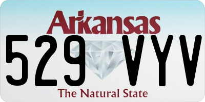 AR license plate 529VYV