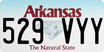 AR license plate 529VYY