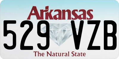 AR license plate 529VZB