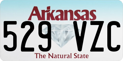 AR license plate 529VZC