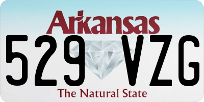 AR license plate 529VZG