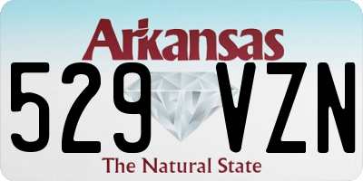 AR license plate 529VZN