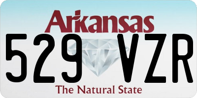 AR license plate 529VZR