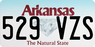 AR license plate 529VZS